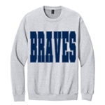 SES538<br>BRAVES Crewneck Sweatshirt