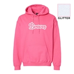 SES542<br>Adult Hoodie "Glitter Braves"
